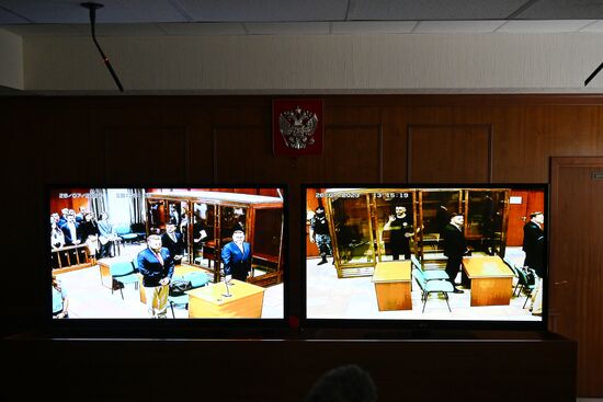 Оглашение приговора И. Сачкову, обвиняемому в госизмене 