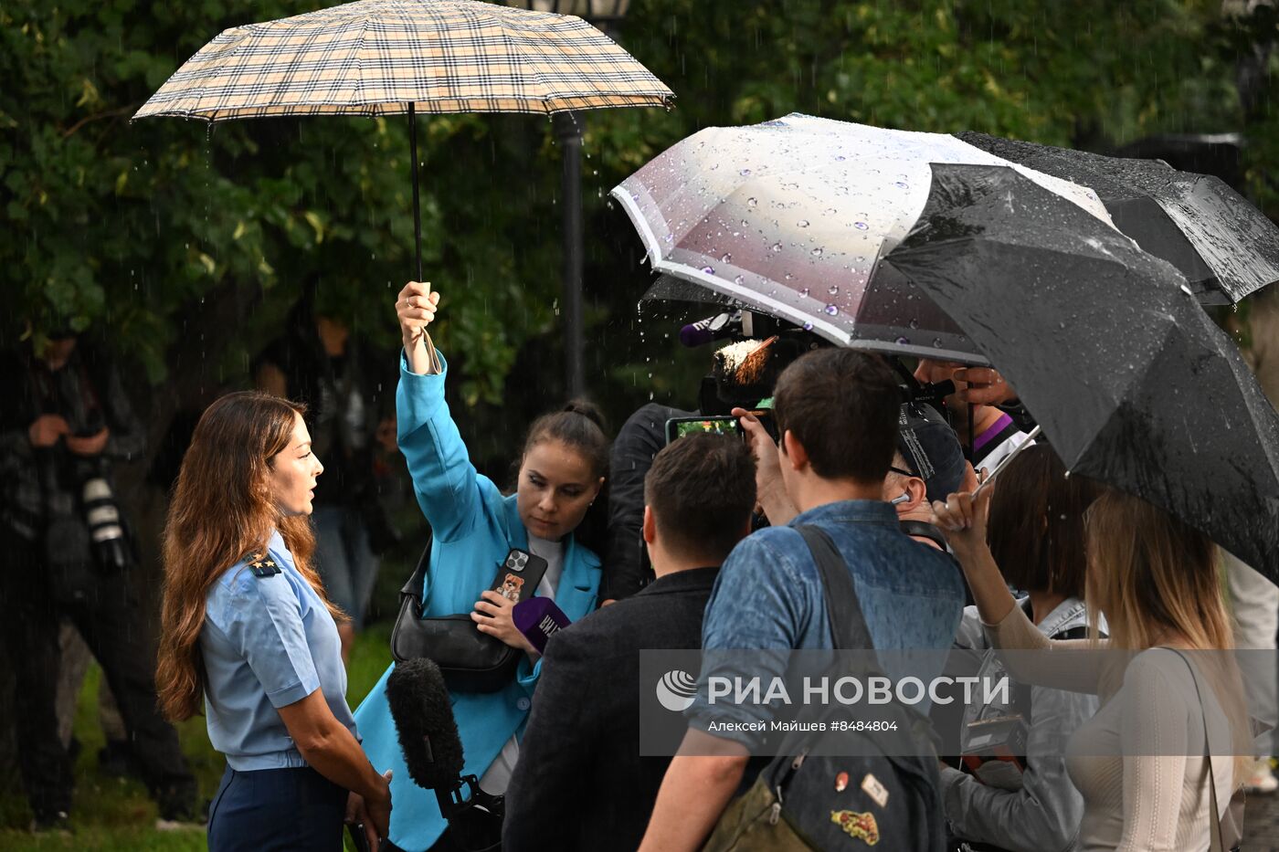 Оглашение приговора И. Сачкову, обвиняемому в госизмене