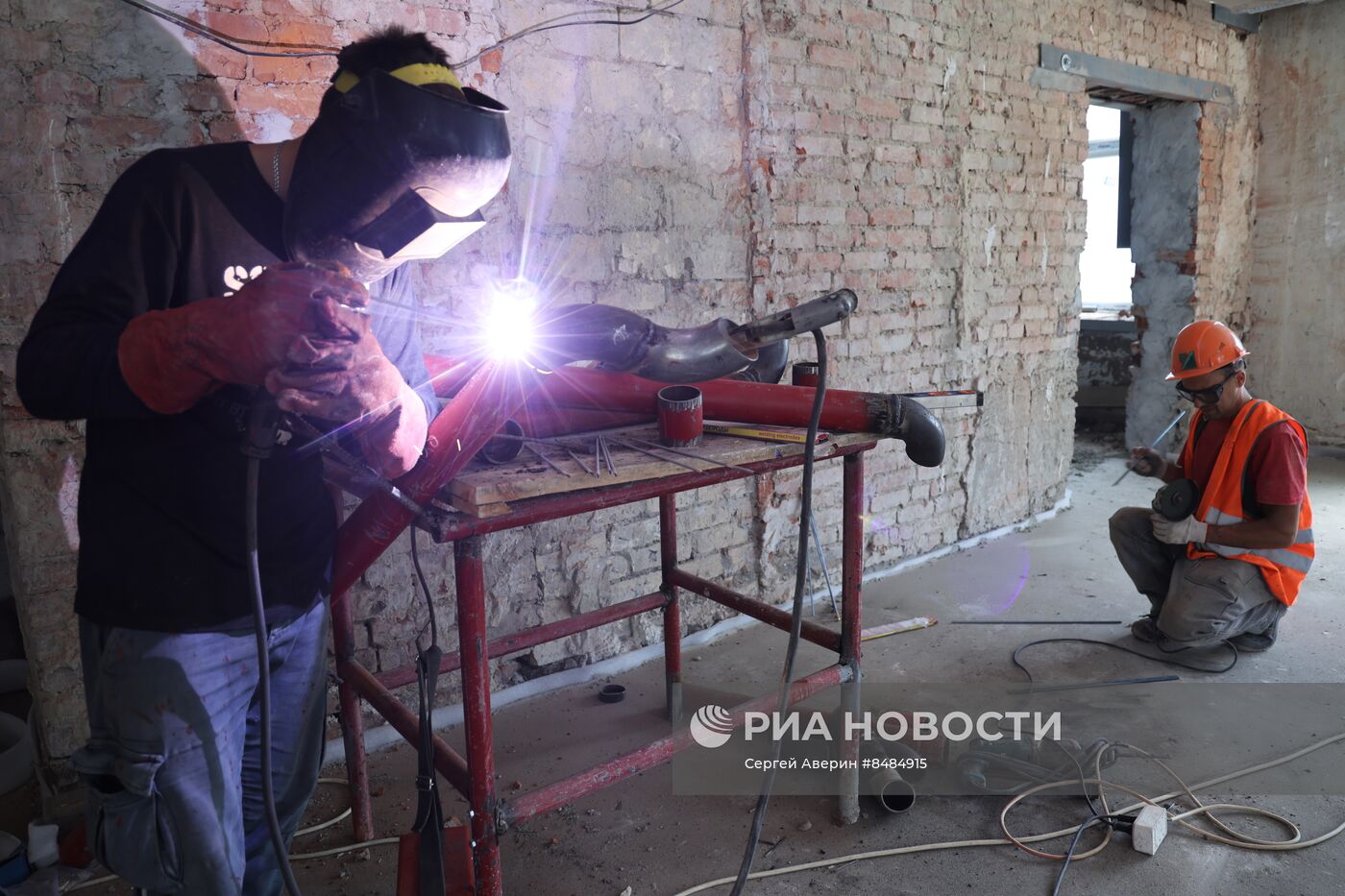 Восстановление больницы в Волновахе