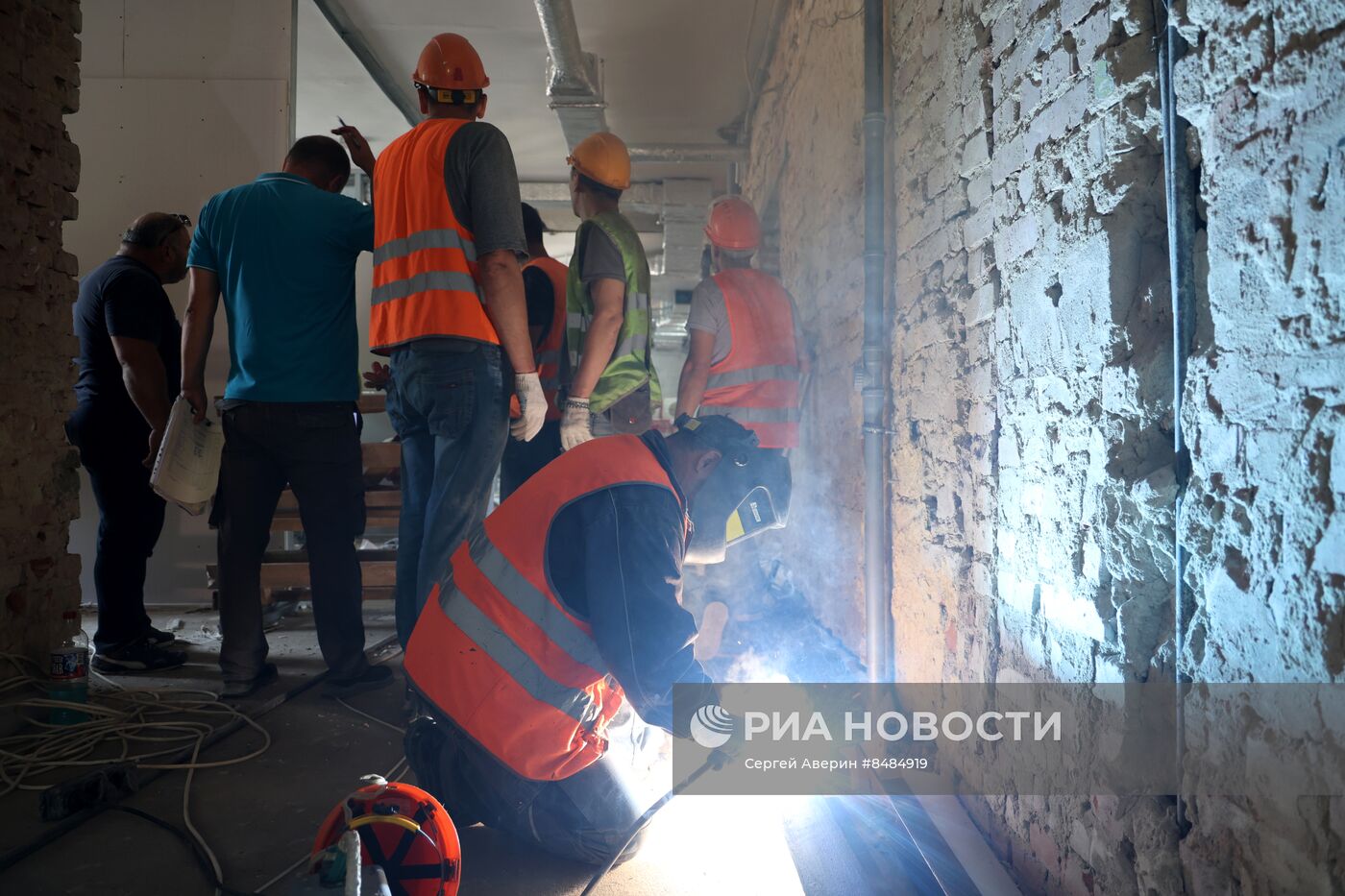 Восстановление больницы в Волновахе