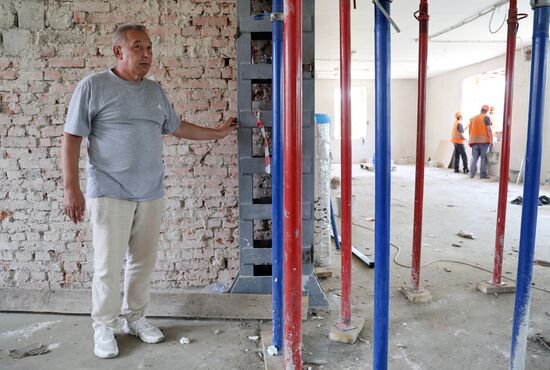 Восстановление больницы в Волновахе