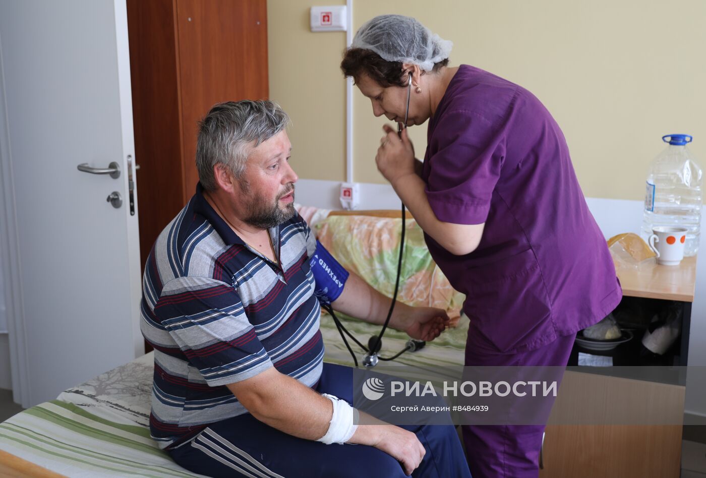 Восстановление больницы в Волновахе