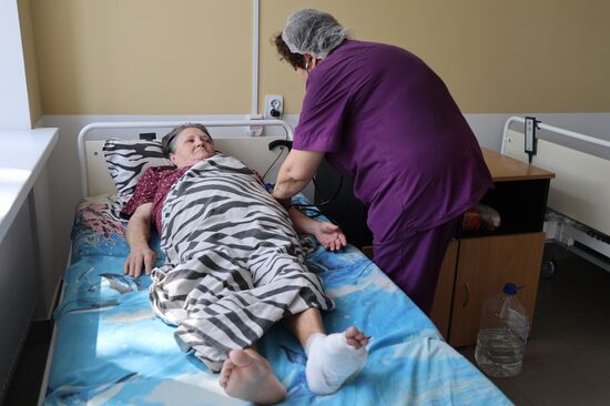 Восстановление больницы в Волновахе