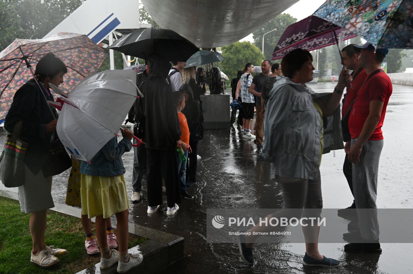 Дождь в Москве