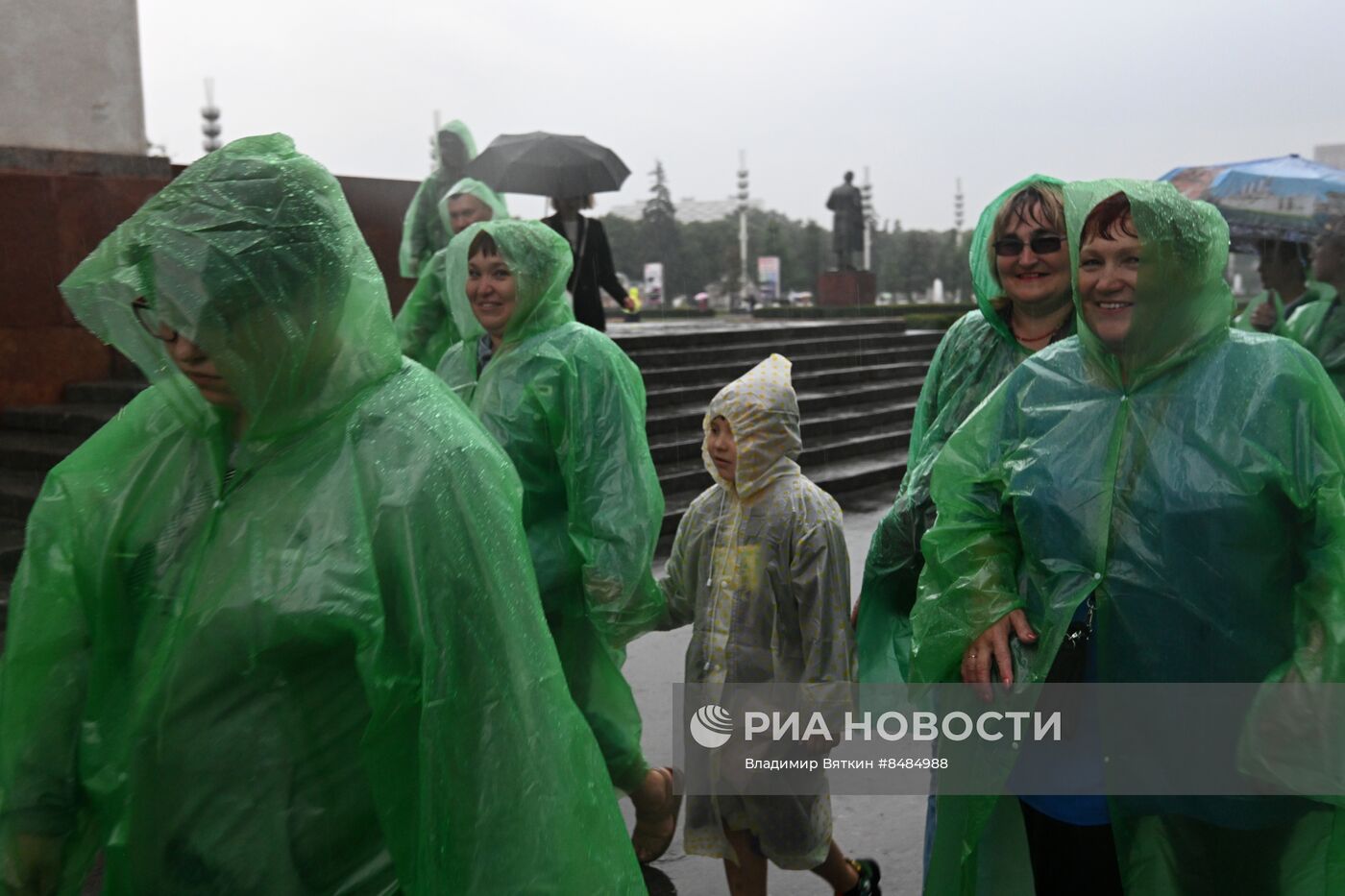 Дождь в Москве