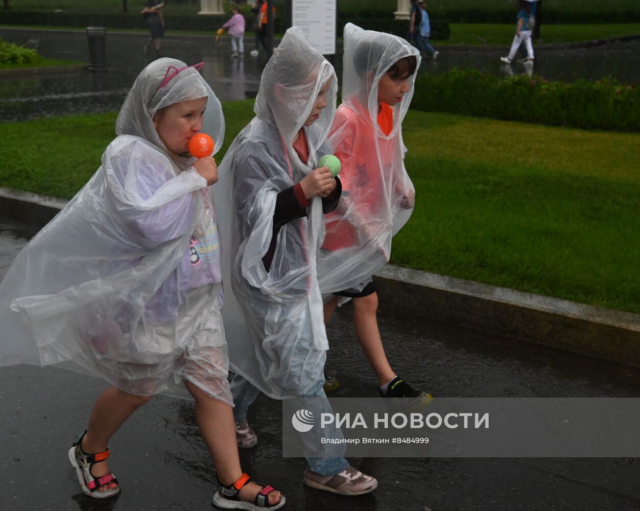 Дождь в Москве