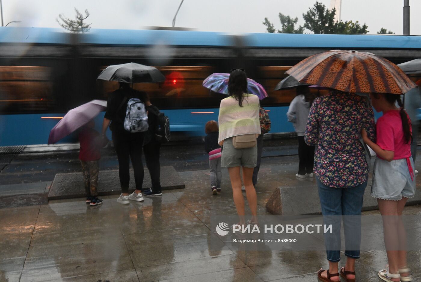 Дождь в Москве