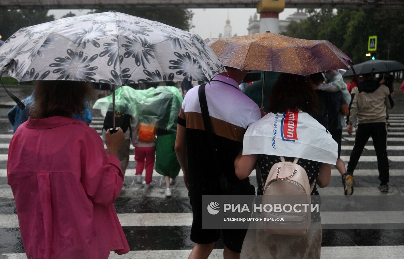 Дождь в Москве