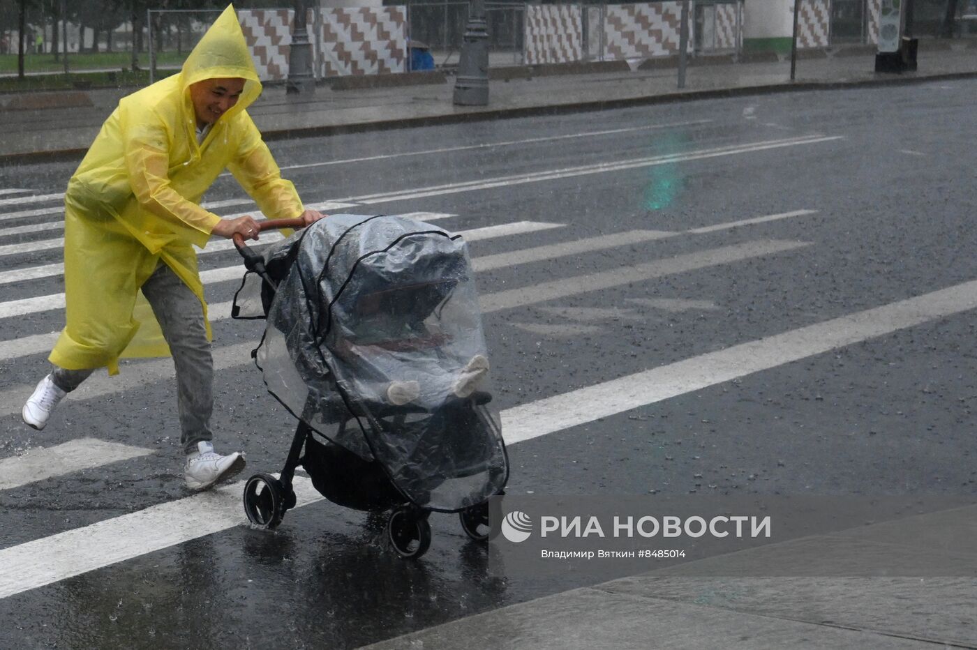 Дождь в Москве