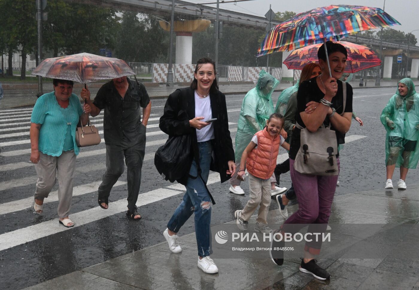 Дождь в Москве