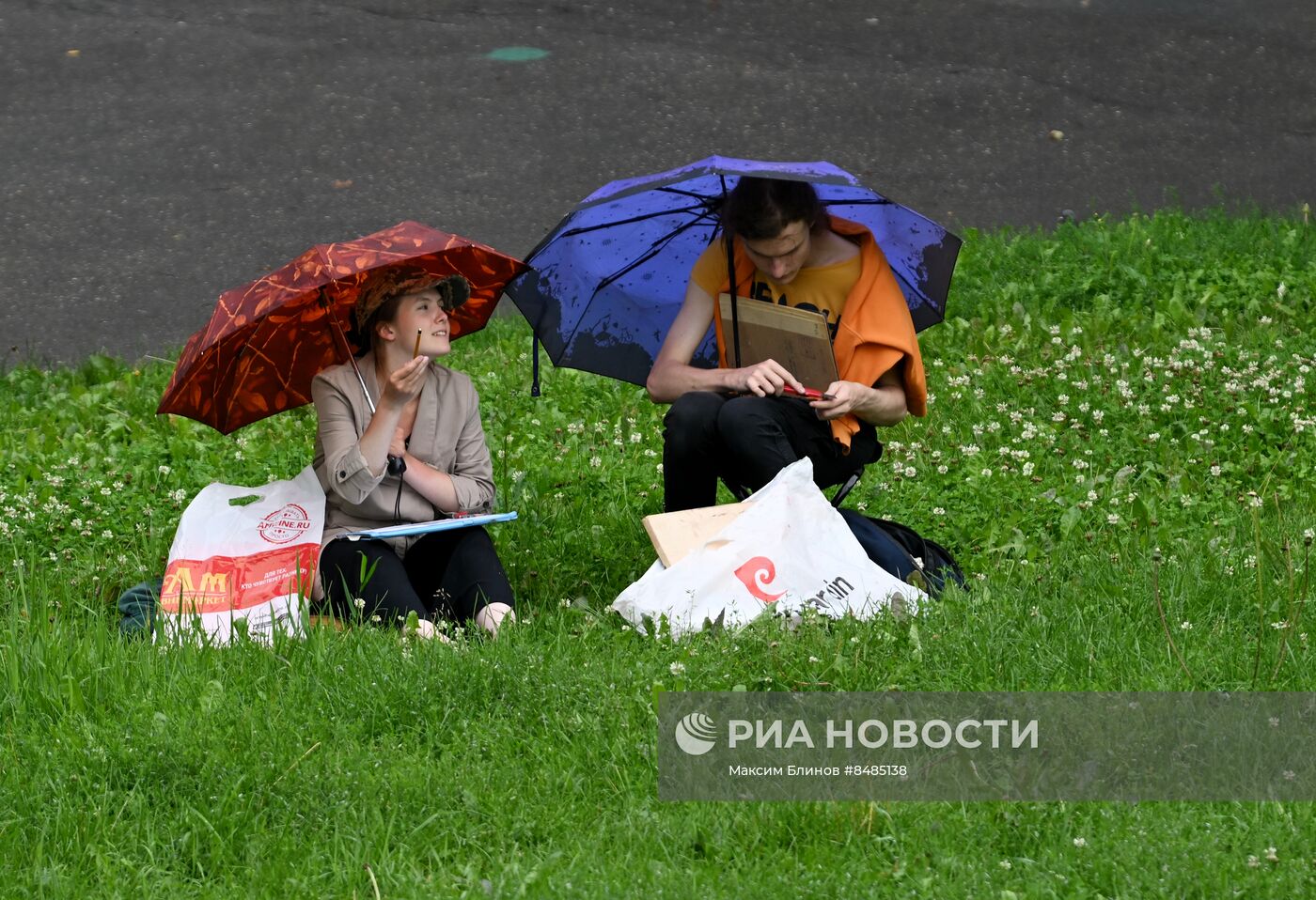 Дождь в Москве