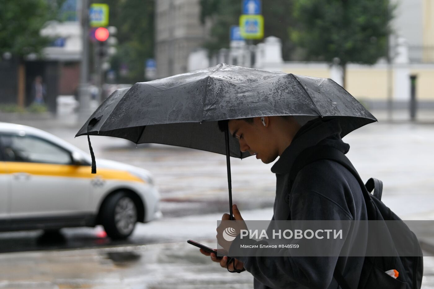 Дождь в Москве