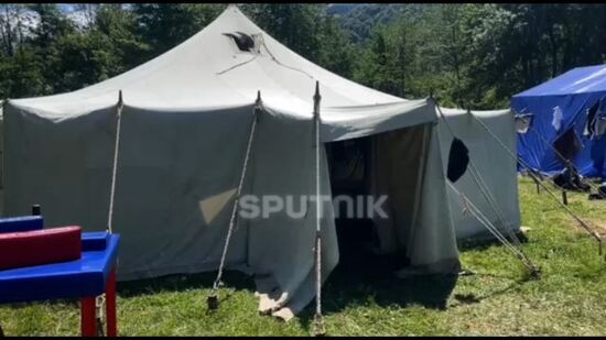 Алан Гаглоев посетил этнолагерь в селе Начрепа Южной Осетии