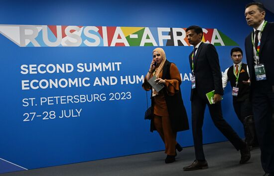 II Cаммит и форум "Россия - Африка". Работа форума