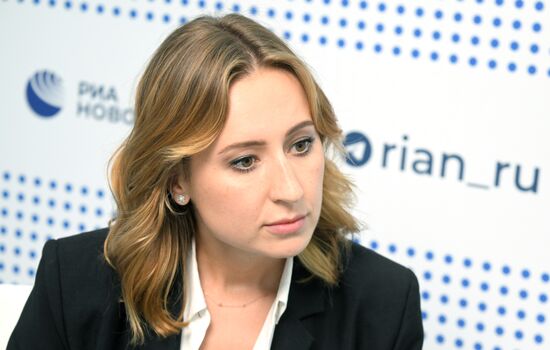 II Cаммит и форум "Россия - Африка". Стенд РИА Новости