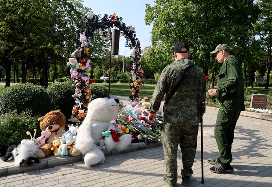 День памяти детей-жертв войны в Донбассе