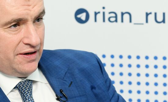 II Cаммит и форум "Россия - Африка". Стенд РИА Новости