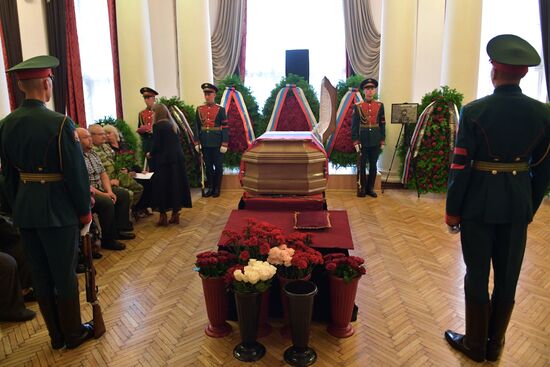 Прощание с погибшим в зоне СВО военкором РИА Новости Ростиславом Журавлевым