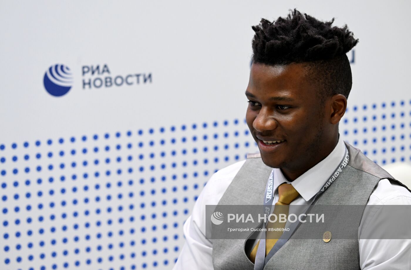 II Cаммит и форум "Россия - Африка". Стенд РИА Новости