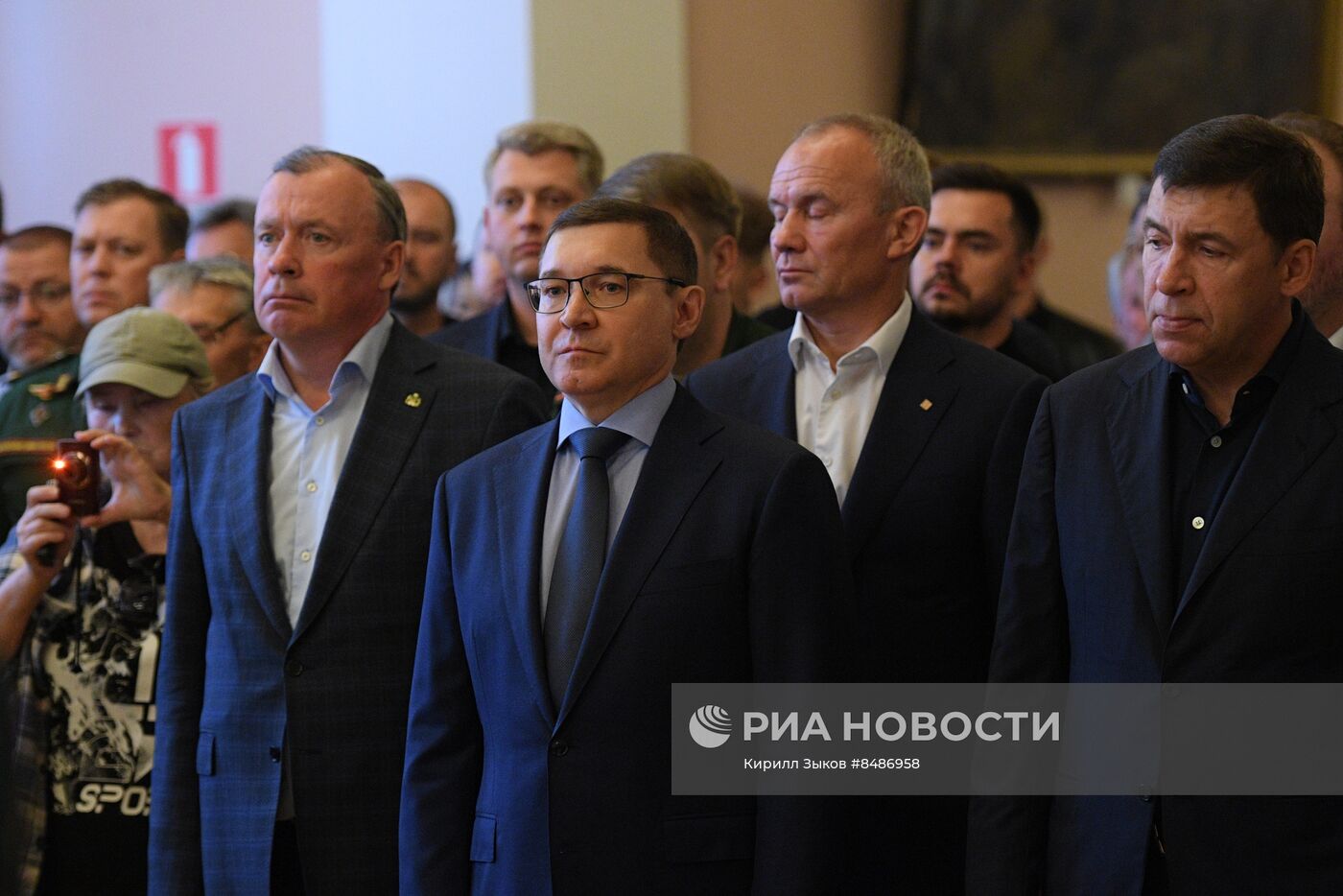 Прощание с погибшим в зоне СВО военкором РИА Новости Ростиславом Журавлевым