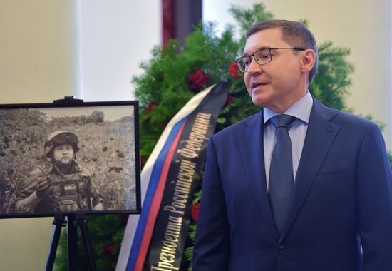 Прощание с погибшим в зоне СВО военкором РИА Новости Ростиславом Журавлевым