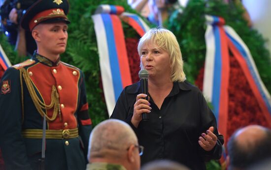 Прощание с погибшим в зоне СВО военкором РИА Новости Ростиславом Журавлевым