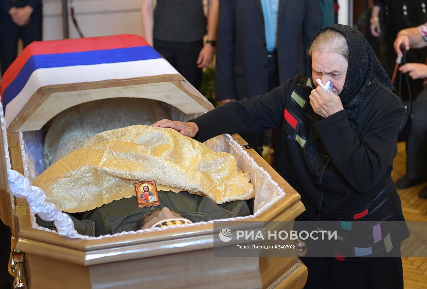 Прощание с погибшим в зоне СВО военкором РИА Новости Ростиславом Журавлевым