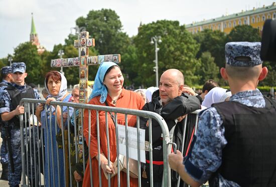 Патриаршее служение в День Крещения Руси