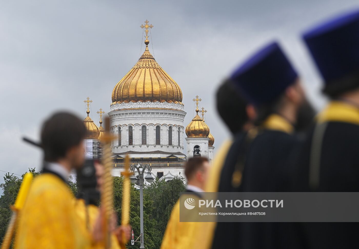 Патриаршее служение в День Крещения Руси