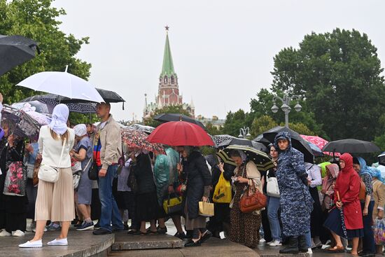 Патриаршее служение в День Крещения Руси