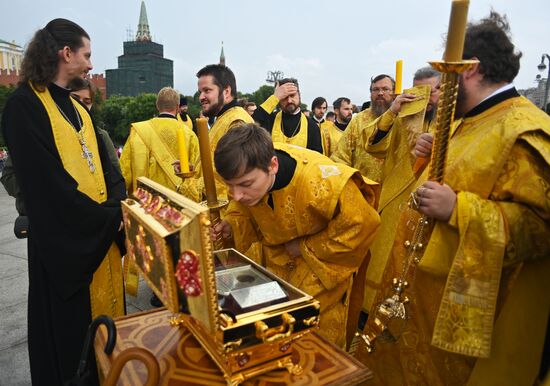 Патриаршее служение в День Крещения Руси