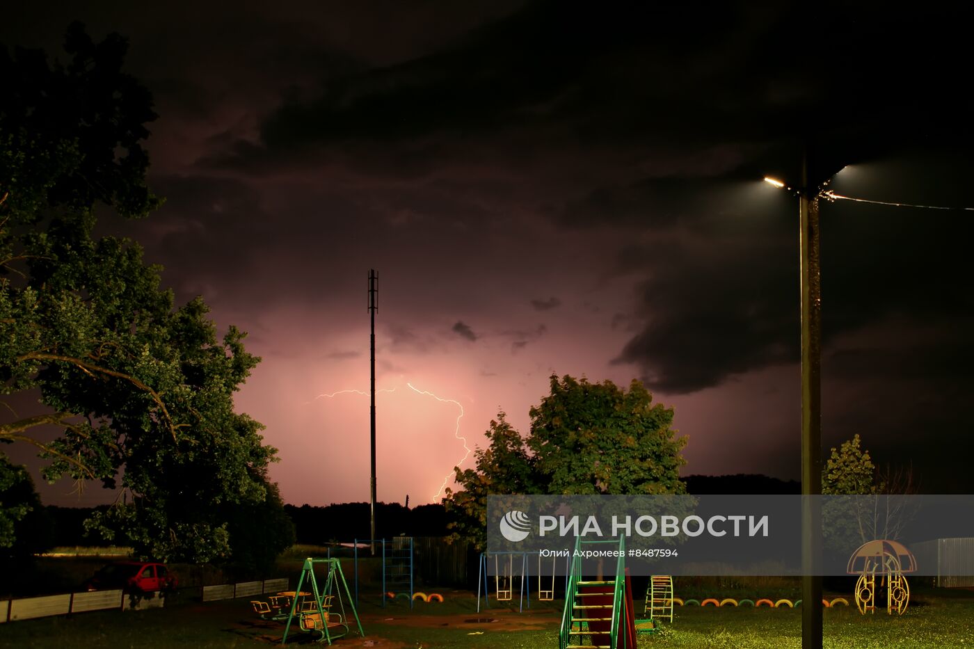 Гроза в Москве