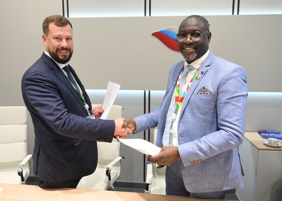 II Cаммит и форум "Россия - Африка". Подписания