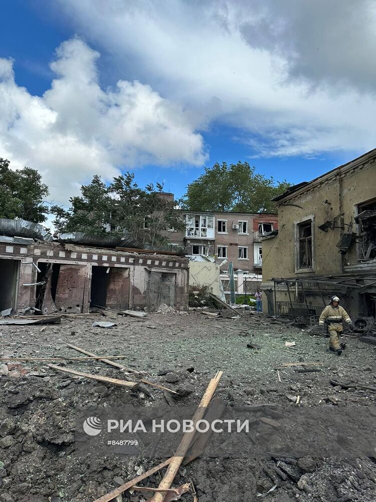 В центре Таганрога произошел взрыв