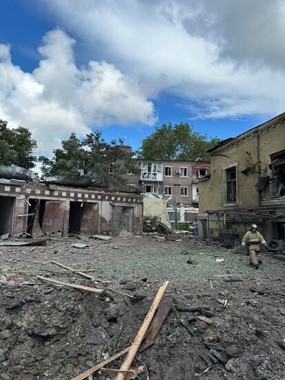 В центре Таганрога произошел взрыв