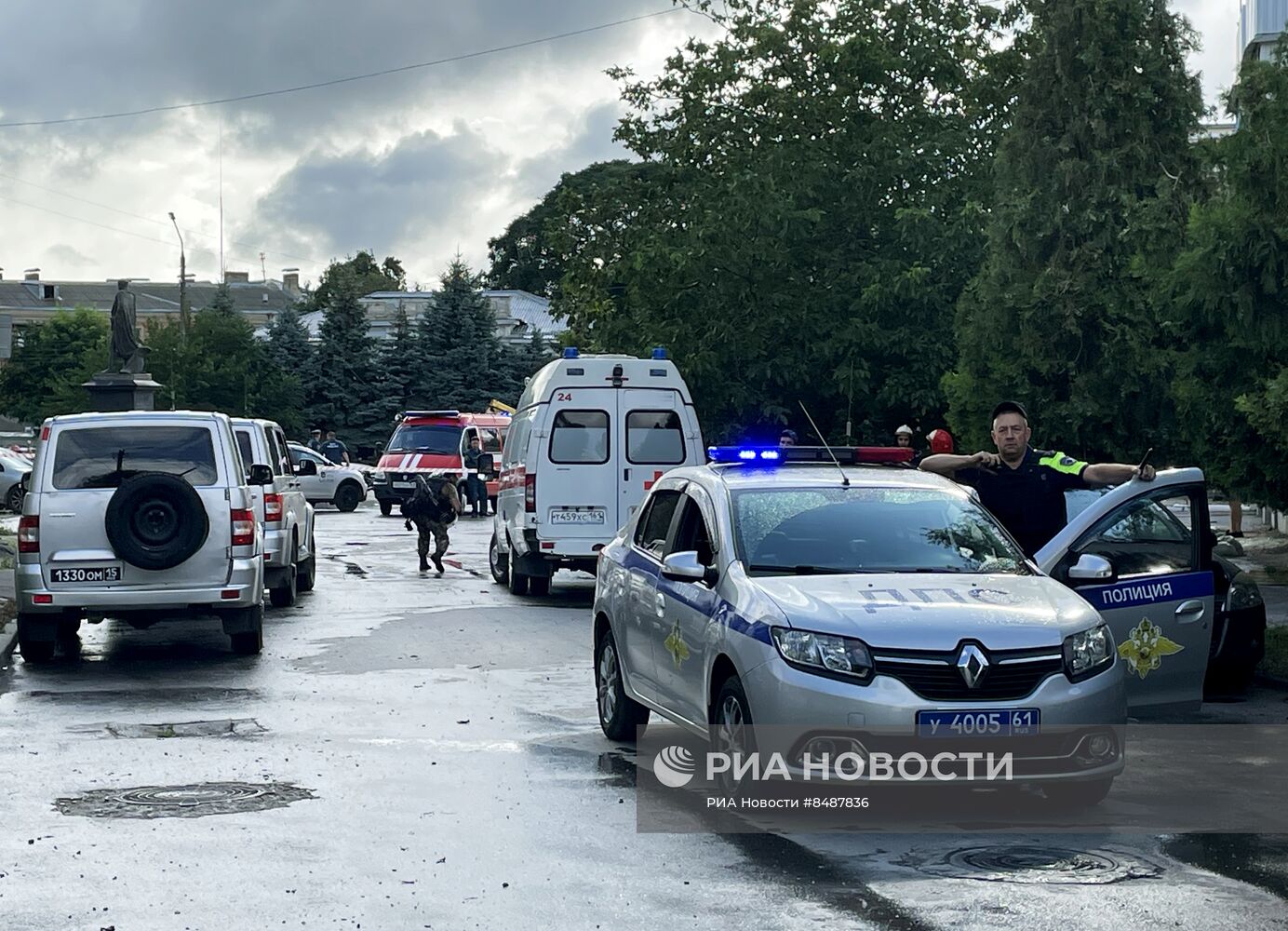 В центре Таганрога произошел взрыв