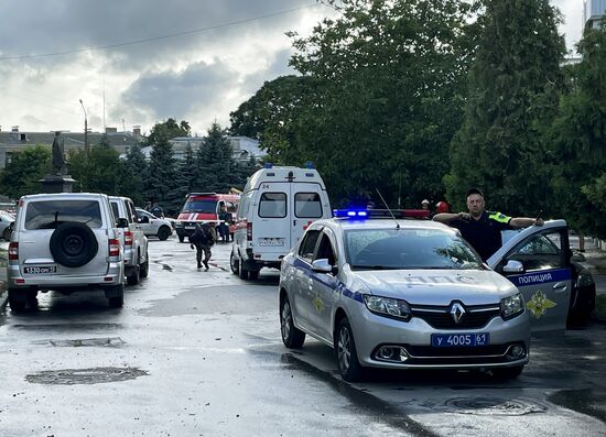 В центре Таганрога произошел взрыв