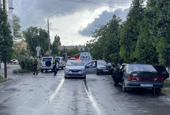 В центре Таганрога произошел взрыв