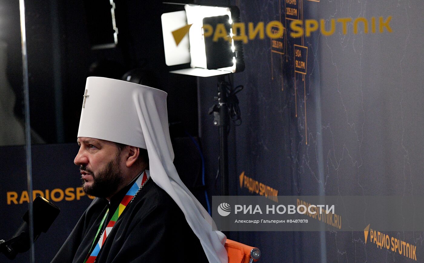 II Cаммит и форум "Россия - Африка". Стенд радио Sputnik