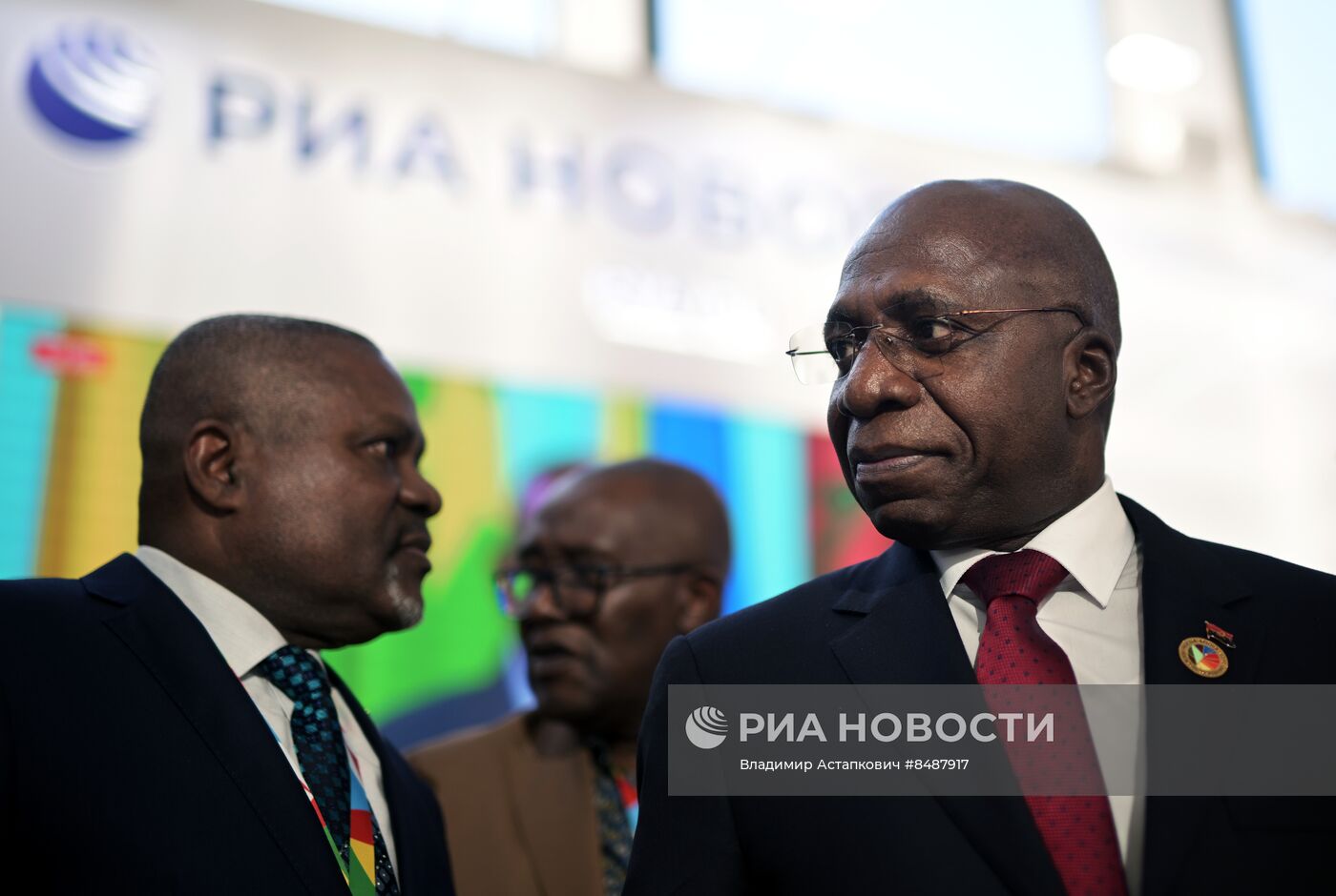 II Cаммит и форум "Россия - Африка". Стенд РИА Новости