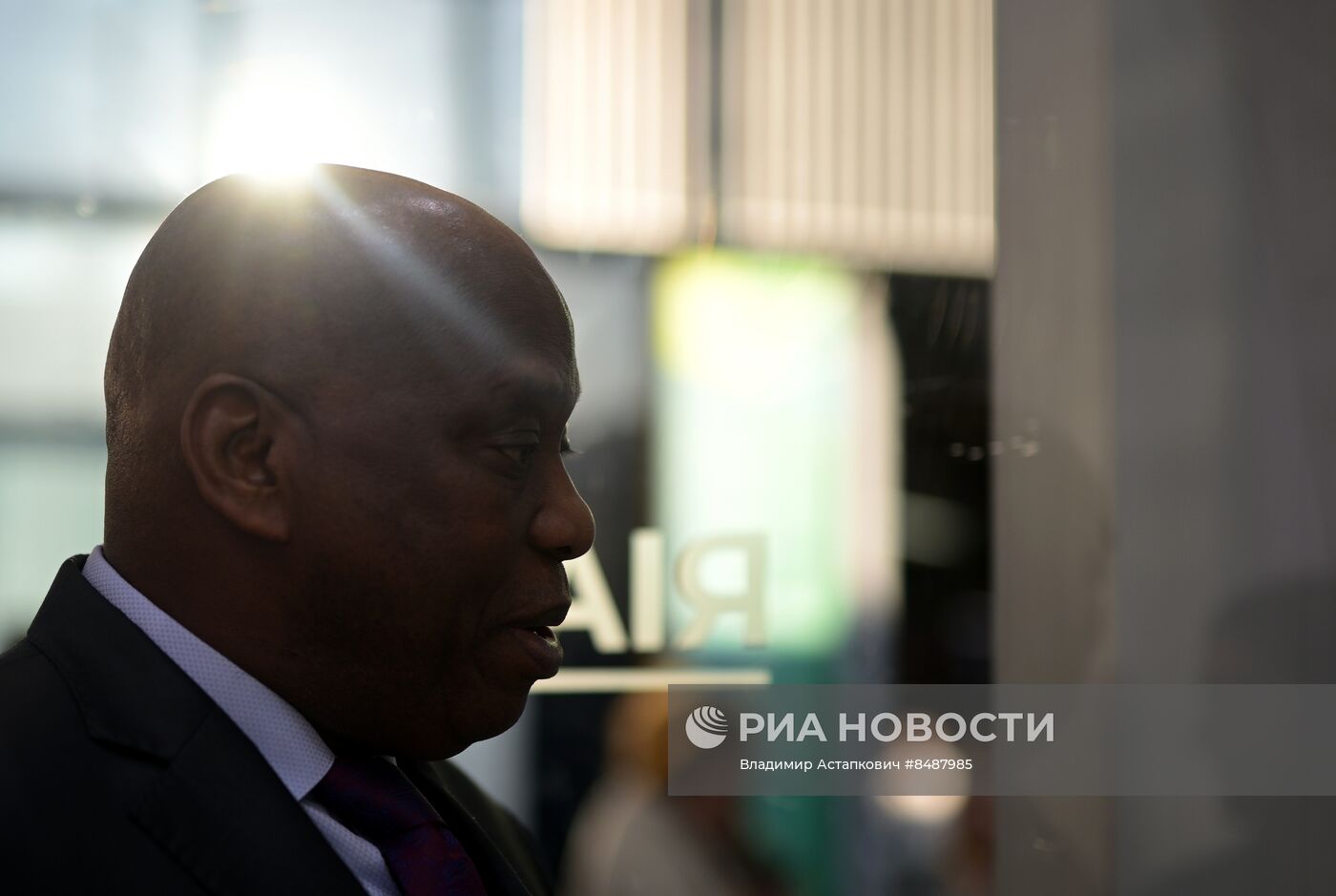 II Cаммит и форум "Россия - Африка". Стенд РИА Новости