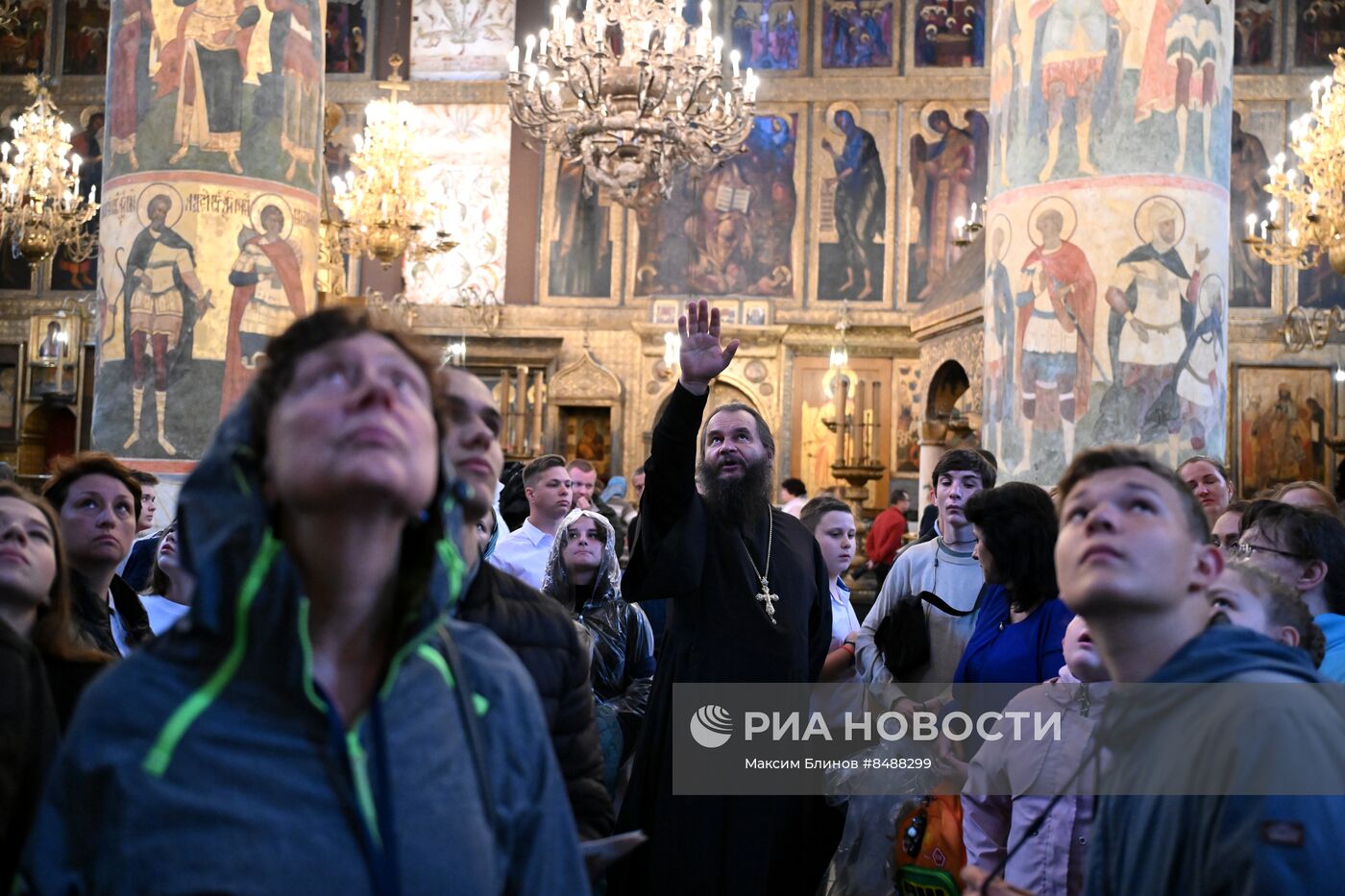 Общение В. Путина  с семьями, награжденными орденом "Родительская слава"