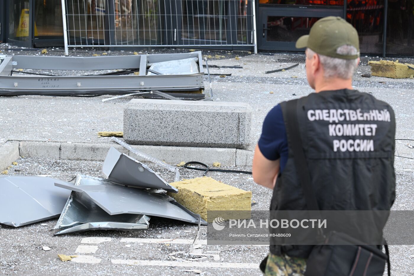 Последствия попытки атаки украинских беспилотников в Москве