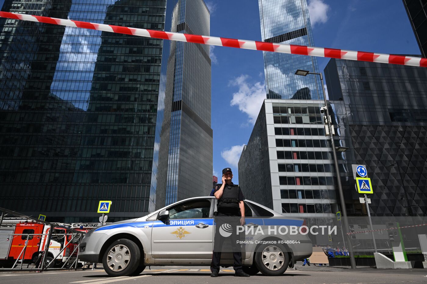 Последствия попытки атаки украинских беспилотников в Москве