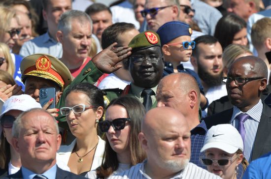 Празднование Дня ВМФ в Санкт-Петербурге 