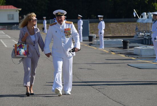 Празднование Дня ВМФ в Санкт-Петербурге 