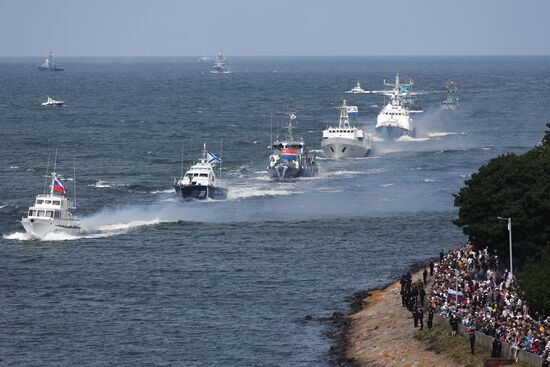 День ВМФ в регионах России