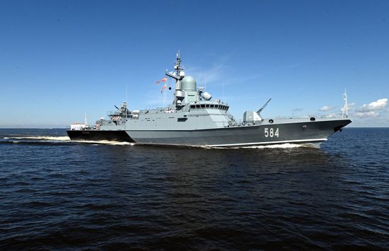 Празднование Дня ВМФ в Санкт-Петербурге