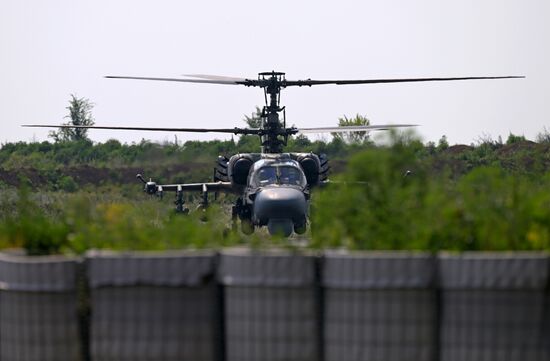 Работа армейской авиации ЦВО в зоне СВО