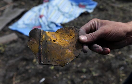 Последствия обстрела Донецка со стороны ВСУ